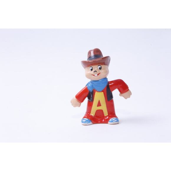 Alvin and the Chipmunks, Alvin Seville, Toy, Little, PVC Figure, Red Outfit, Hat - Picture 1 of 3